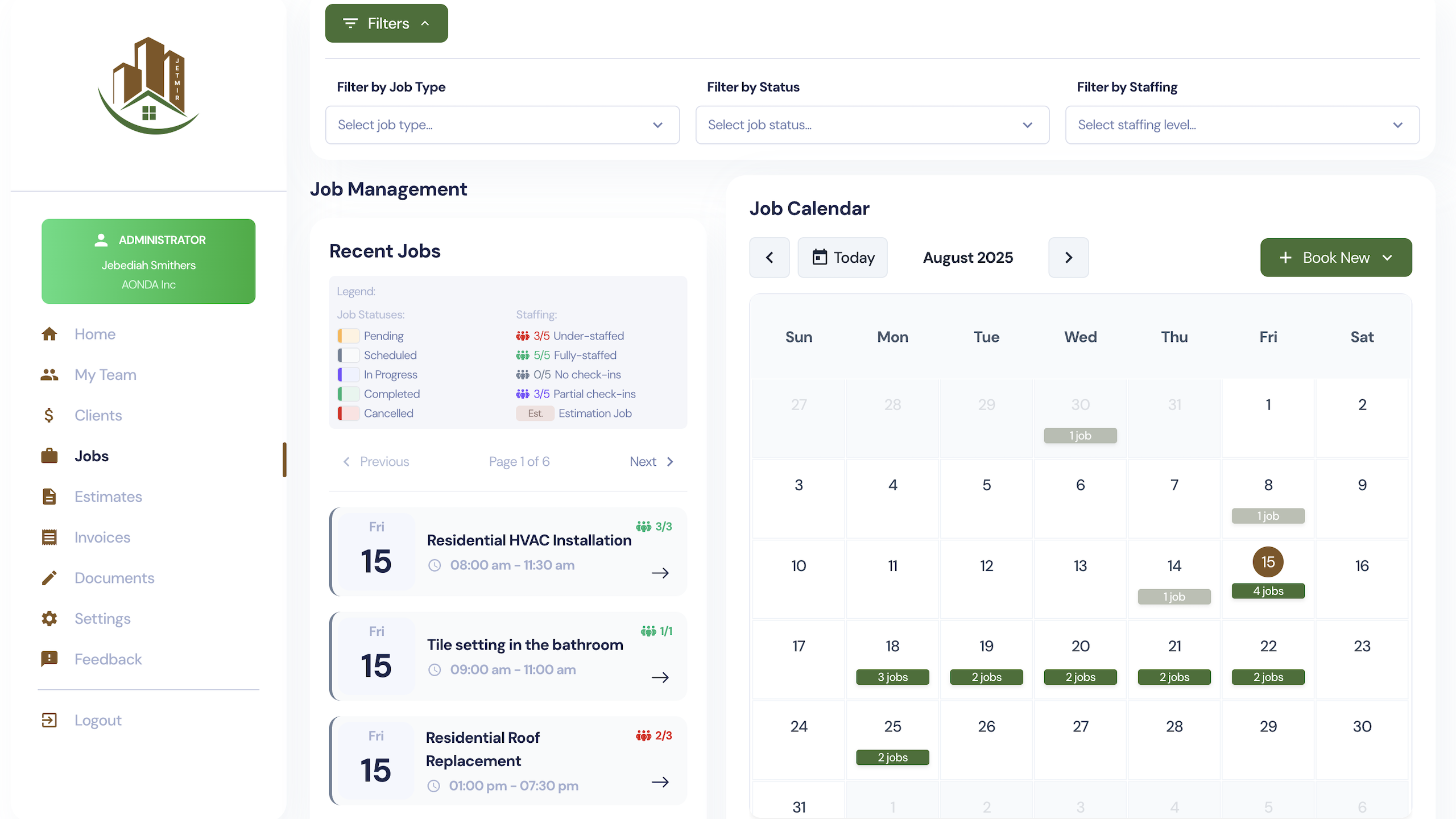 Solving Scheduling Headaches for Small Skilled Trades Businesses