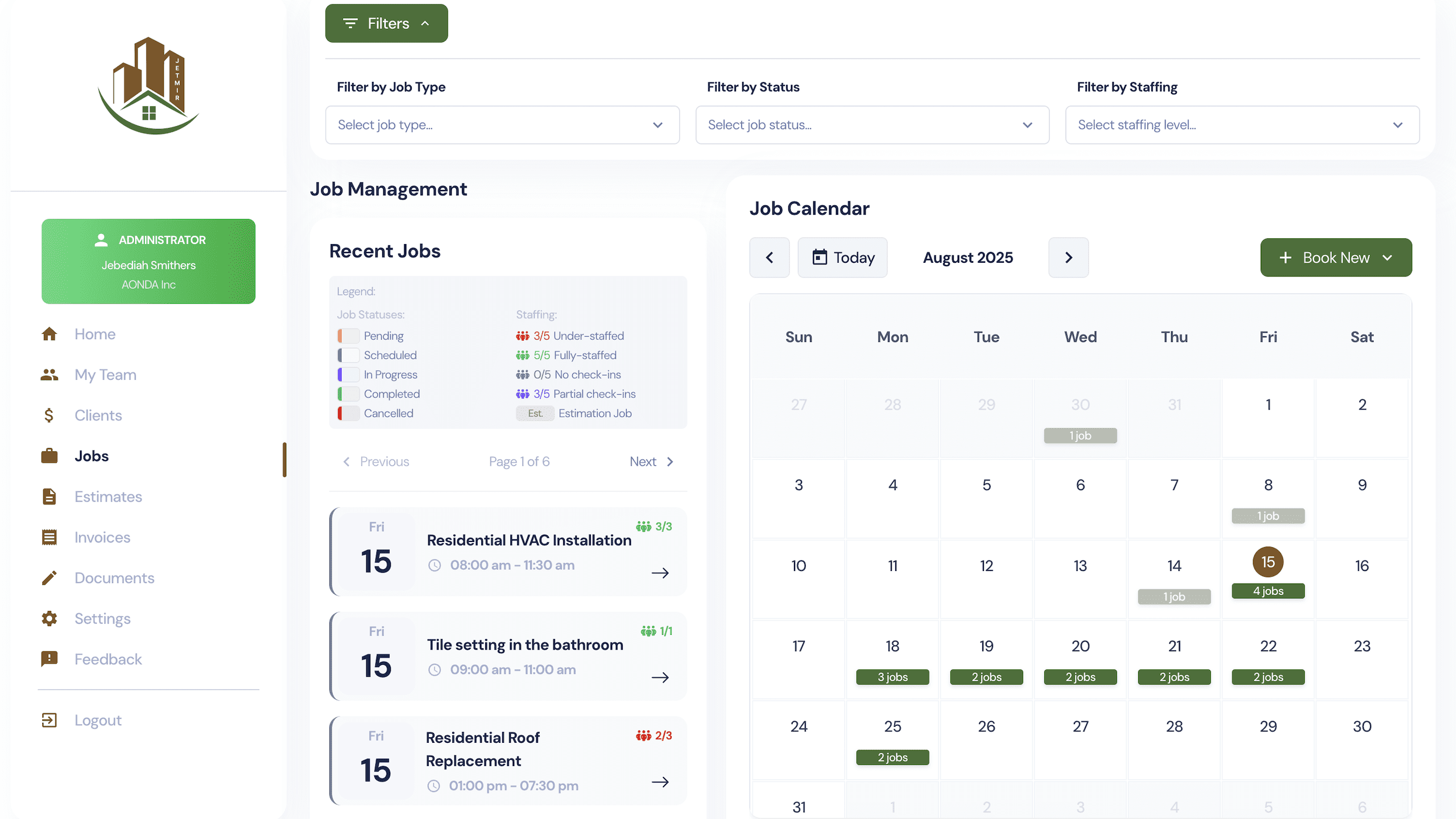 Solving Scheduling Headaches for Small Skilled Trades Businesses